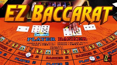 EZ Baccarat: The Best Chance to Win in Baccarat.